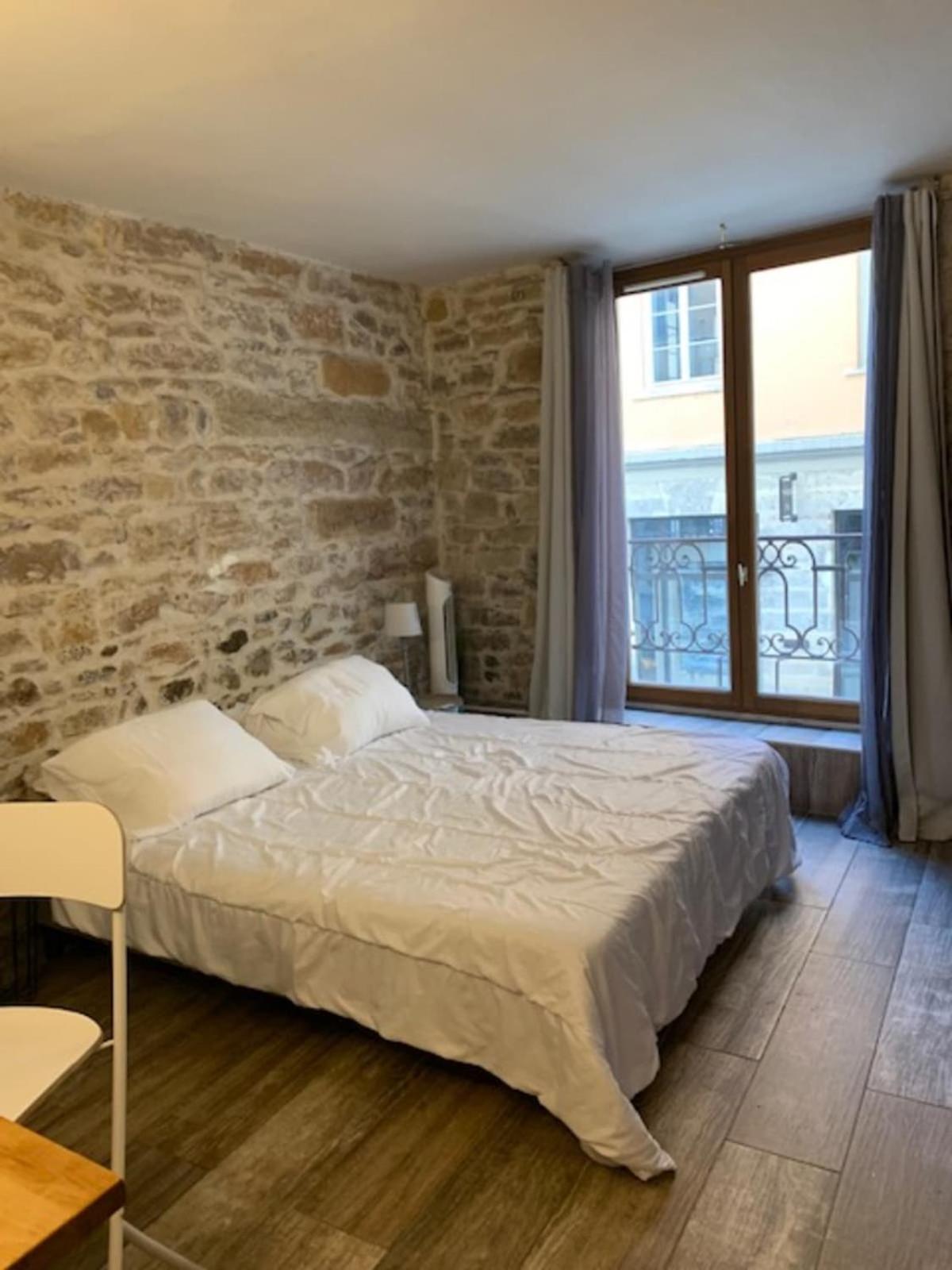 Studio With Exposed Stone Vieux Lyon Λυών Εξωτερικό φωτογραφία